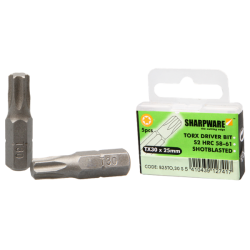 Embouts torx qualité standard blister de 5