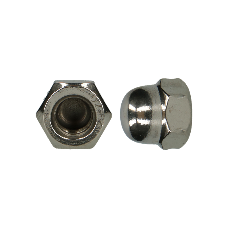 Ecrous borgne hexagonal Inox A2