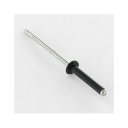 Rivets aveugle alu/acier noir RAL9005