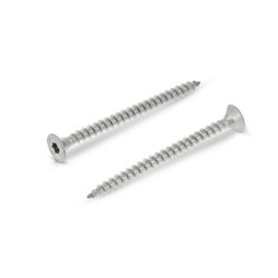 Vis universelles à bois torx filet total inox A2