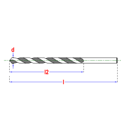 Mèches métal acier forgé HSS