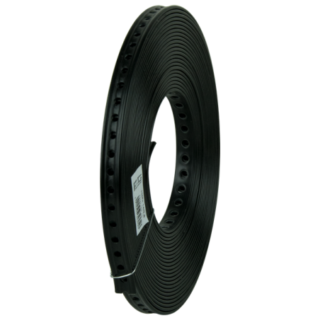 Feuillards plastifiés noirs 10M