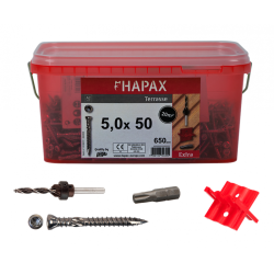 vis terrasse HAPAX kit