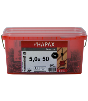 vis terrasse HAPAX kit