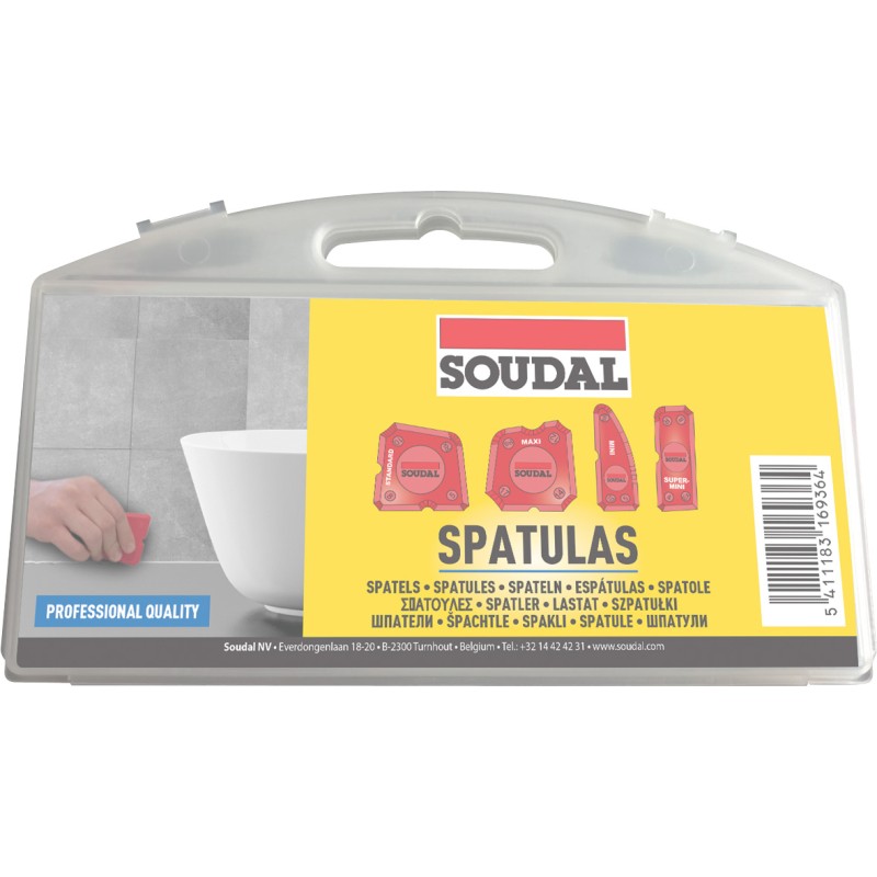 Faithfull Kit de rénovation pour joints sanitaires - Spatule & grat